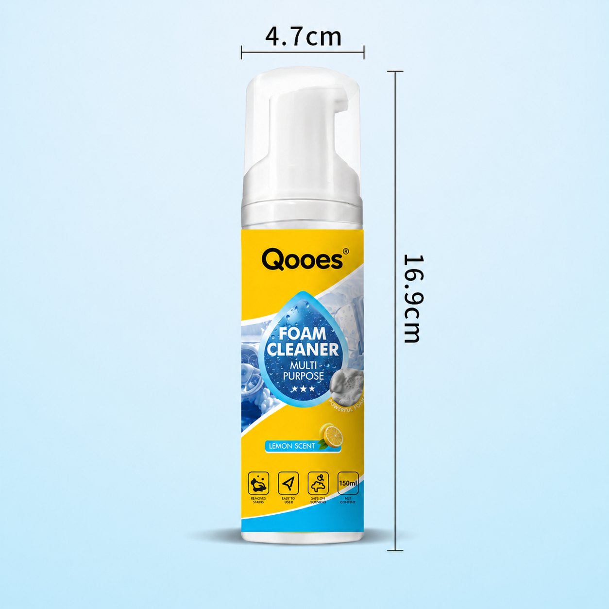 🔥🚗 Multi-Purpose Car Foam Cleaner – Clean with a Single Spray 🧼✅