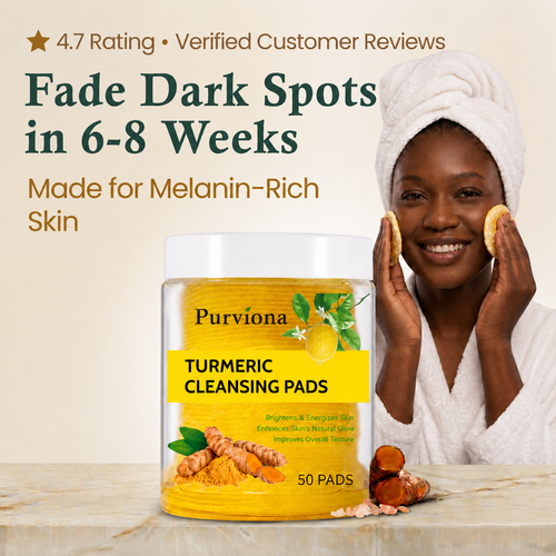 Purviona Turmeric Kojic Acid Cleansing Pads