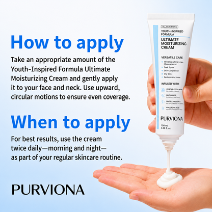 🥳2026 HOT SALE🥳💞50K+ SOLD!🌿💧 50% OFF! PURVIONA YOUTH-INSPIRED Formula – Centella Asiatica calms, Bifida strengthens. Reduces wrinkles, restores radiance. 🔥💝