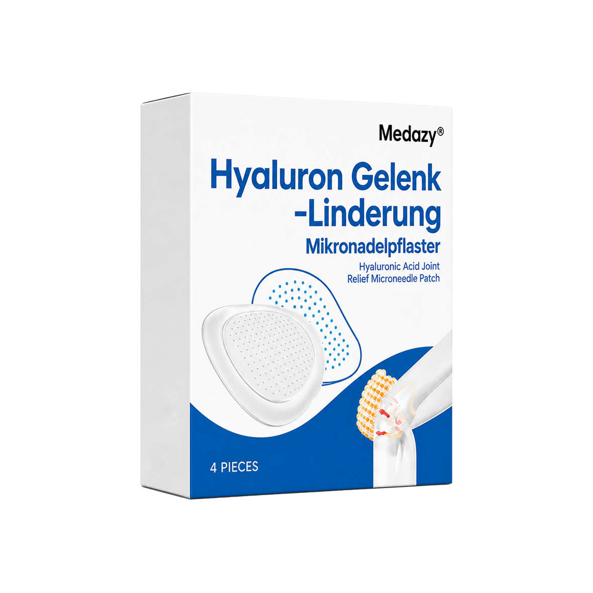 ✨Medazy® Hyaluron Gelenk-Linderung Mikronadel-Pflaster