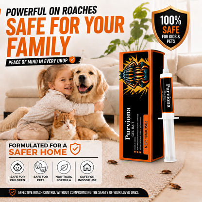 💥2026 Upgraded Formula Professional Cockroach Gel Bait – Eliminates Entire Nest