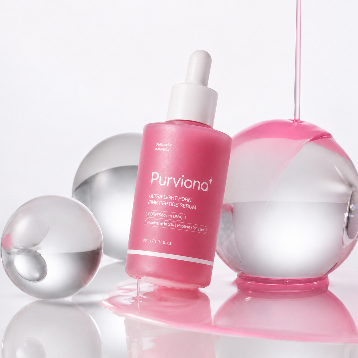 ✨ Glow Smarter with Purviona ✨ PDRN Pink Peptide Serum 💖