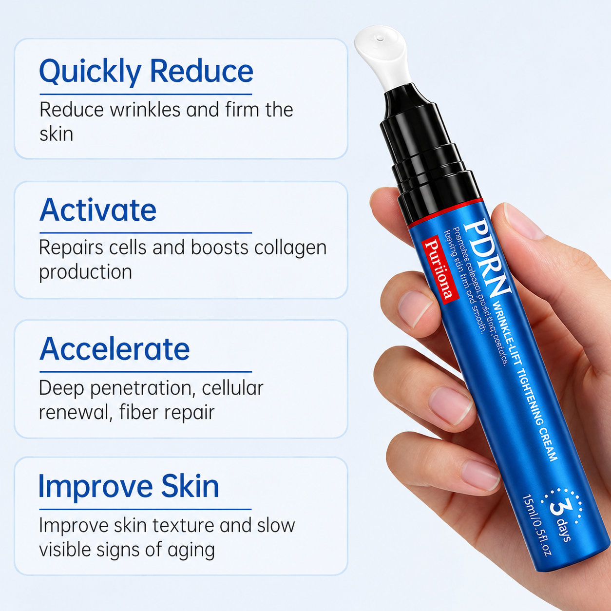🥈🎁UK HOT SALE Purviona® PDRN Anti-Wrinkle Shot – Lift & Firming Cream