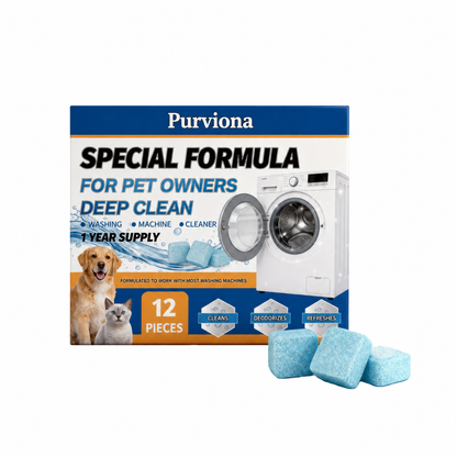 🏆 LAST DAY SPECIAL! ONLY $9.99!! 12 Washer Tub Cleaner Tablets Deep Cleans & Removes Odors For a Fresh, Hygienic Washer
