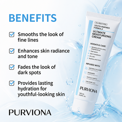 🥳2026 HOT SALE🥳💞50K+ SOLD!🌿💧 50% OFF! PURVIONA YOUTH-INSPIRED Formula – Centella Asiatica calms, Bifida strengthens. Reduces wrinkles, restores radiance. 🔥💝
