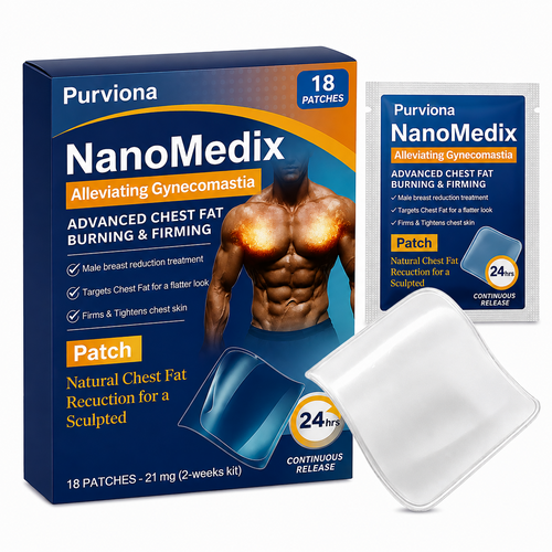 🔥Limited-time 50% sale🔥⚕️💙Purviona® Gynecomastia Chest Fatburn & Firm Patch